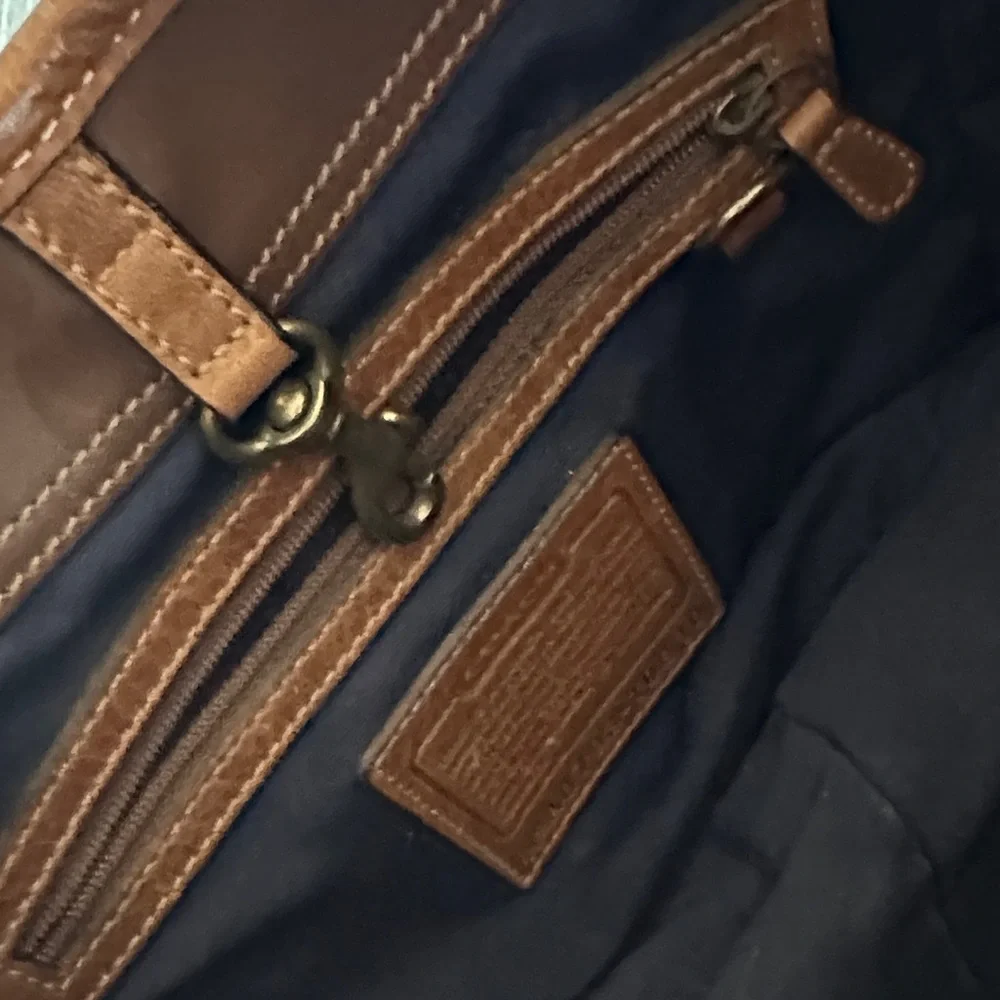 Coach Patchwork Shoulder Tote RARE - Picture 9 of 16